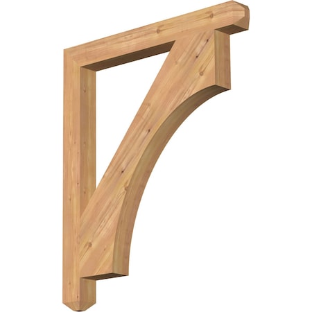 Ekena Millwork Westlake Craftsman Smooth Bracket, Western Red Cedar, 3 1/2"W x 34"D x 40"H BKT04X34X40WTL04SWR